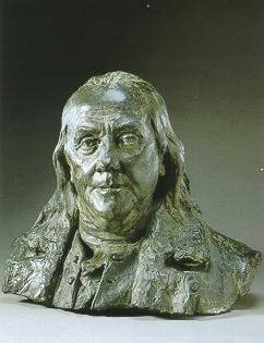 Bust of Benjamin Franklin