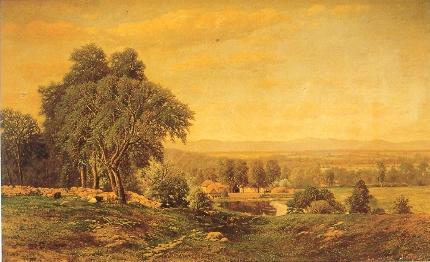 Sample artwork by John Clinton Ogilvie (1838 - 1900), known for pastoral landscape and seascape painting - View similar artists and auction records