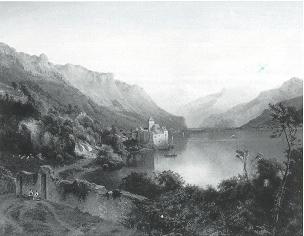 View of the Castle of Chillon