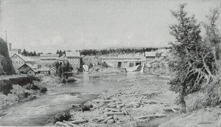 Glen Falls on the Hudson