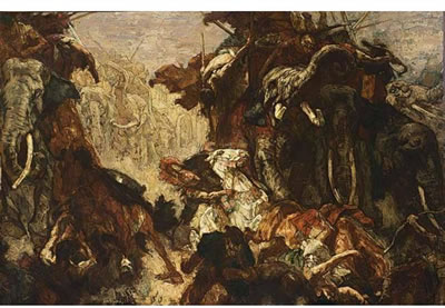 HANNIBAL CROSSING THE ALPES