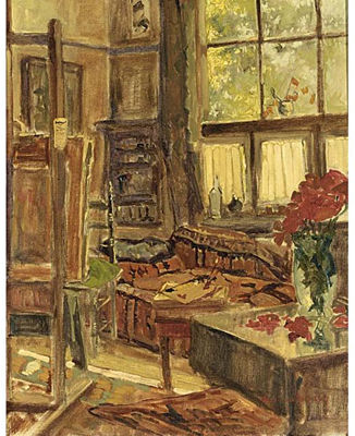 Sample artwork by Henri Os-Delhez (1880 - 1976), known for landscape and still life paintings - View similar artists and auction records