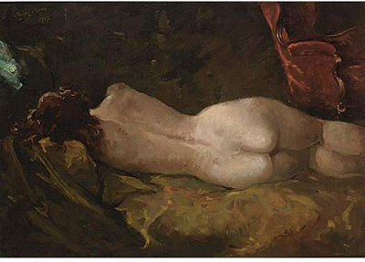 A RECLINING NUDE