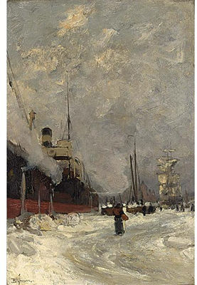 INGEVROREN, AMSTERDAM by Hendrik Willebrord Jansen - Auction record, sale price, and art valuation. Compare with similar artists and explore comparable artworks.
