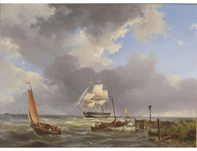 SHIPPING OFF THE COAST
