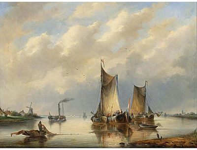 SHIPPING IN AN ESTUARY