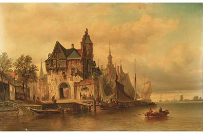 A VIEW OF VLISSINGEN