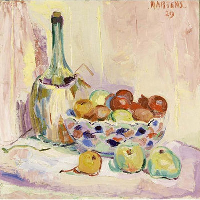 Sample artwork by Gysbert George Martens (1894/96 - 1979), known for portrait and still life painting - View similar artists and auction records