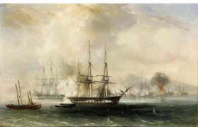 SHIPS AT SEA