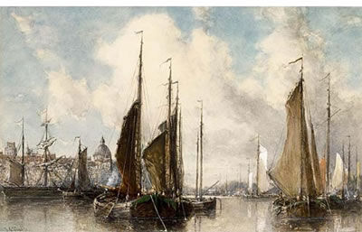 SHIPPING NEAR A TOWN