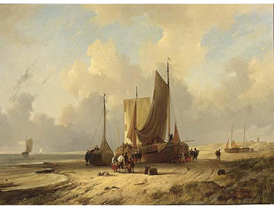 THE RETURN OF THE FISHING BOATS