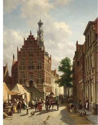 A BUSY STREET IN CULEMBORG