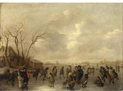 Sample artwork by Adriaen Lievensz Van Der Poel (c. 1626 - 1685/86), known for landscape, figure, genre rural scene painting - View similar artists and auction records