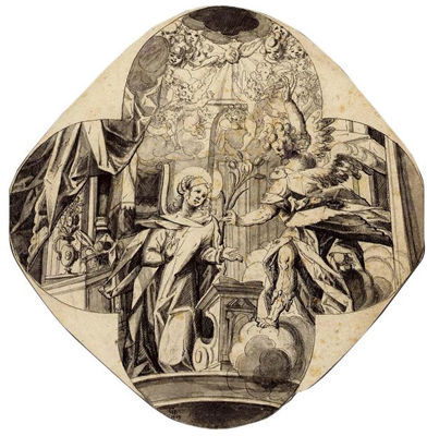 Sample artwork by Gabriel Hornstain (17th century), known for late mannerist style drawings - View similar artists and auction records