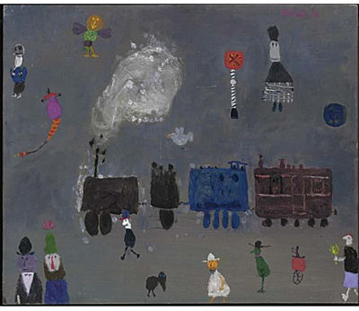 TREINTJE MET FIGUREN