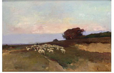 "AVOND OP DE HEIDE" by Jacob Coenraad Ritsema - Auction record, sale price, and art valuation. Compare with similar artists and explore comparable artworks.