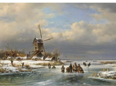 Sample artwork by Lodewijk Johannes Kleijn (1817 - 1897), known for bucolic landscape painting with figures and animals - View similar artists and auction records