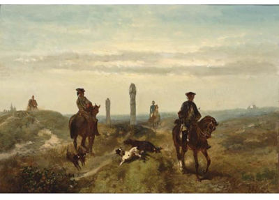 ´LES DEUX ENNEMIS´, TWO LAND OWNERS AT THE BORDER MARKS OF THEIR ESTATES by Charles Rochussen - Auction record, sale price, and art valuation. Compare with similar artists and explore comparable artworks.