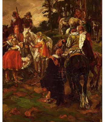 THE FALLEN SOLDIER by Johannes Hendricus Jurres - Auction record, sale price, and art valuation. Compare with similar artists and explore comparable artworks.