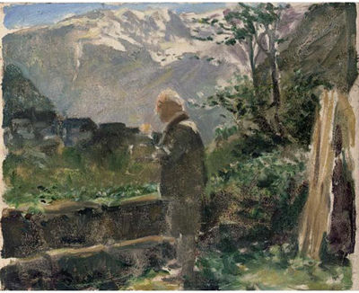 PORTRAIT OF GERHART HAUPTMANN AND HIS WIFE