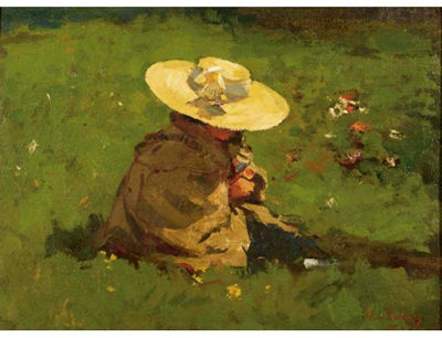 MARIETJE, THE ARTIST'S DAUGHTER, IN A HAT by Willem De Zwart - Auction record, sale price, and art valuation. Compare with similar artists and explore comparable artworks.