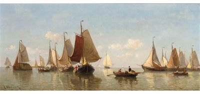 SHIPPING OFF THE COAST by Everhardus Koster - Auction record, sale price, and art valuation. Compare with similar artists and explore comparable artworks.