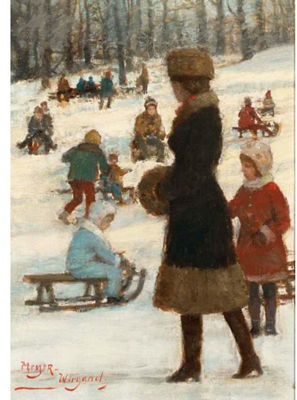 Sample artwork by Rolf Dieter Meyer-Wiegand (1929 - 2006), known for düsseldorf school, painting - View similar artists and auction records