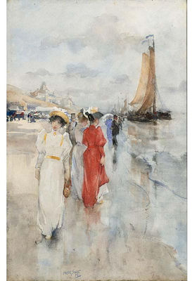Sample artwork by Hobbe Smith (1862 - 1942), known for painting - View similar artists and auction records