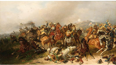 "IN THE MIDST OF BATTLE"