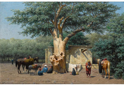 Sample artwork by Willem De Famars Testas (1834 - 1896), known for painting - View similar artists and auction records