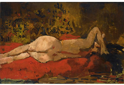 A RECLINING NUDE