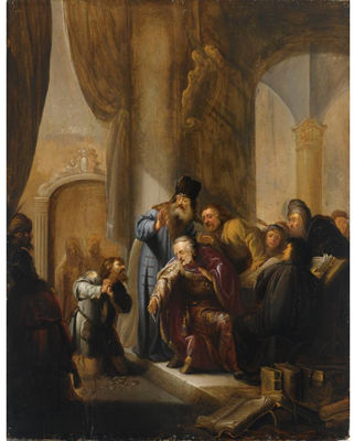 Sample artwork by Jacob De Wet (1610 - 1675), known for religion, mythology and allegorical paintings, drawing - View similar artists and auction records