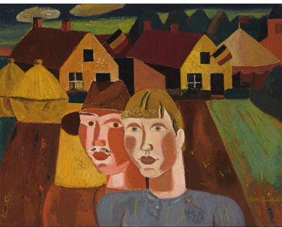 HET ECHTPAAR - LE COUPLE AU VILLAGE