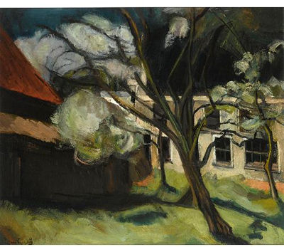 HET VERLATEN HUIS IN DEN BOOMGAARD