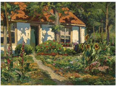 A FLOWERING GARDEN