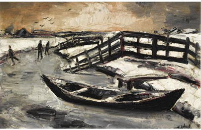 SKATERS ON A FROZEN WATERWAY by Arnout Colnot - Auction record, sale price, and art valuation. Compare with similar artists and explore comparable artworks.