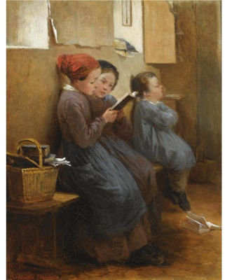THE READING LESSON