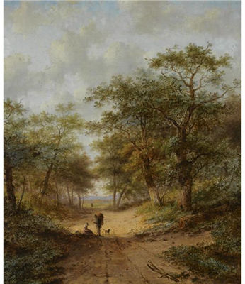 TRAVELLERS ON A COUNTRY ROAD by Jan Evert Morel II - Auction record, sale price, and art valuation. Compare with similar artists and explore comparable artworks.
