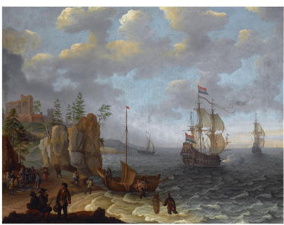 Sample artwork by Isaac Willaerts (1620 - 1693), known for painting - View similar artists and auction records