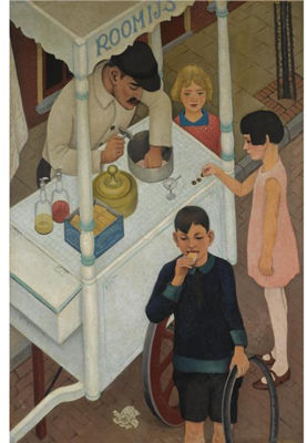 Sample artwork by Gerrit Jacobus Gerrits (1893 - 1965), known for painting and sculpture - View similar artists and auction records
