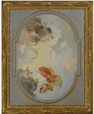 A MODELLO FOR A CEILING PAINTING: THE APOTHEOSIS OF FLORA