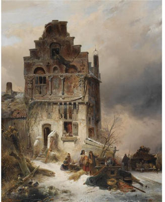 MOVING ON A WINTRY DAY