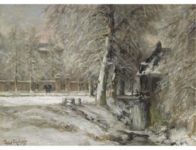 A WINTRY DAY IN THE HAAGSE BOS