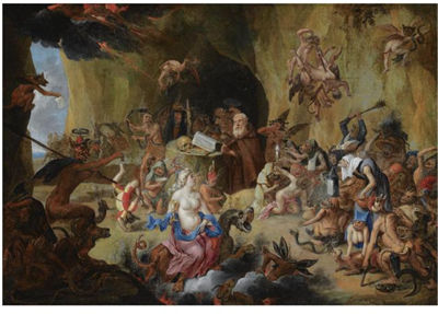 THE TEMPTATION OF SAINT ANTHONY by Matteus Van Helmont - Auction record, sale price, and art valuation. Compare with similar artists and explore comparable artworks.