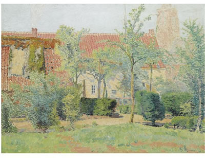 VILLAGE SCENE by Adriaan Josef Heymans - Auction record, sale price, and art valuation. Compare with similar artists and explore comparable artworks.