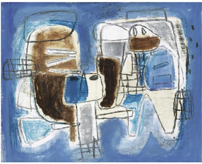 COMPOSITIE MET TWEE FIGUREN