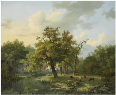 A DUTCH SUMMER LANDSCAPE