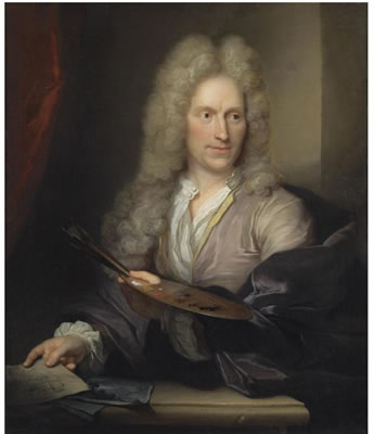 PORTRAIT OF JAN VAN HUYSUM (1682 - 1749)