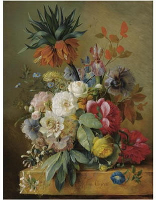 A STILL LIFE OF FLOWERS