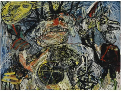 KINDERSPEELTUIN by Jean Lucebert - Auction record, sale price, and art valuation. Compare with similar artists and explore comparable artworks.